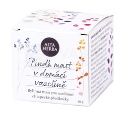 Alta Herba Pinďa masť v domácej vazelíne (na chlapčenskú predkožku)