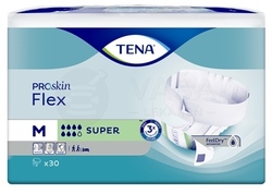 Tena Flex Super M Inkontinenčné nohavičky s rýchloupevňovacím pásom
