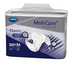 MoliCare Premium Elastic 9 kvapiek M Plienkové nohavičky zalepovacie