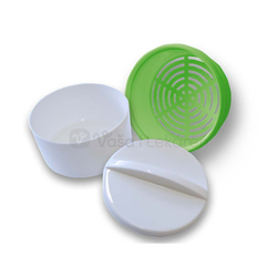 Obzor Dentálna dóza (bielo- zelená)