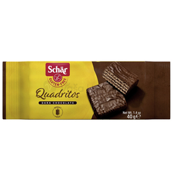 Schär Quadritos Kakaové oblátky v horkej čokoláde