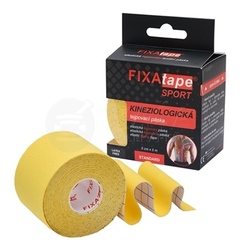 FIXAtape Sport Kineziologická tejpovacia páska elastická Žltá (5 cm x 5 m)