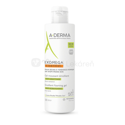 A-DERMA Exomega Control Zvláčňujúci penivý gél proti škriabaniu