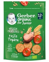 Gerber Junior Organic Krekry s rajčinami (od ukončeného 12. mesiaca)
