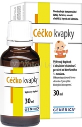 GENERICA Céčko kvapky pre deti (od dovŕšeného 1. mesiaca)