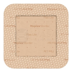 Mepilex Border Flex Lite Samolepivé silikónové krytie na rany (4 x 5 cm)