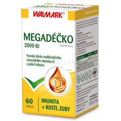 WALMARK Megadéčko Vitamín D 2000 IU