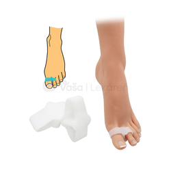 HealMed Korektor Hallux valgus s návlekom na prst a palec, uni
