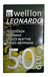 Wellion Leonardo GLU Testovacie prúžky