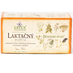Grešík Laktačný čaj 9 bylín