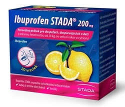 Ibuprofen STADA 200 mg Perorálny prášok