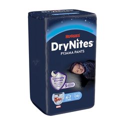 Huggies DryNites M Plienkové nohavičky pre chlapcov (17-30 kg)