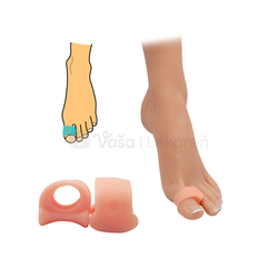 HealMed Medziprstový korektor s návlekom, veľký, telový