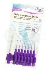 TePe Medzizubná kefka 1,1 mm, veľkosť 6 (fialová)