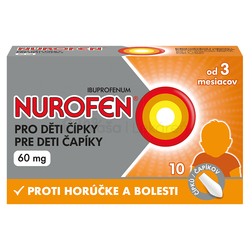 Nurofen Pre deti Čapíky 60 mg