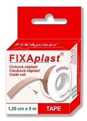 FIXAplast Cievková náplasť textilná (1,25 cm x 5 m)