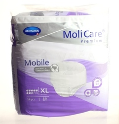 MoliCare Premium Mobile 8 kvapiek XL Naťahovacie plienkové nohavičky