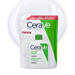CeraVe Hydratačný čistiaci gél na normálnu až suchú pokožku (Náhradná náplň)