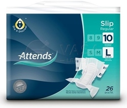 Attends Slip Regular 10 L Plienkové nohavičky zalepovacie