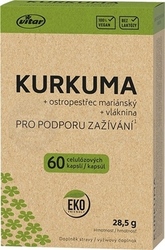 Vitar Kurkuma + Ostropestrec + Vláknina