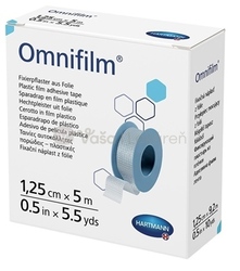 Omnifilm Hypoalergénna fixačná náplasť z transparentnej fólie (1,25 cm x 5 m)