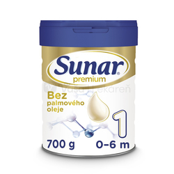 Sunar Premium 1 Počiatočné dojčenské mlieko (od narodenia)