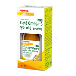 WALMARK Zlatá Omega-3 Forte Rybí olej 3000 mg