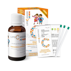 Lipo C Askor JUNIOR, vitamín C s lipozomálnym vstrebávaním
