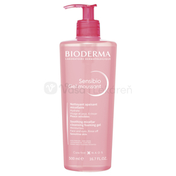 Bioderma Sensibio Jemný čistiaci a odličovací penivý gél