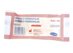 Hartmann Ovínadlo hydrofiné elastické sterilné (8 cm x 4 m)