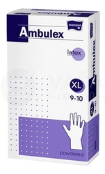 Ambulex Rukavice latexové, nesterilné, púdrované, veľ. XL
