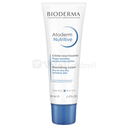 Bioderma Atoderm Nutritive Výživný krém na tvár na suchú pleť