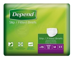 Depend Slip Super Plus M Plienkové nohavičky zalepovacie