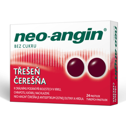 Neo-Angin Bez cukru Čerešňa