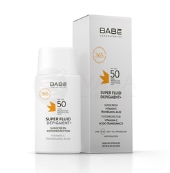 Babé Super Fluid Depigment Depigmentačný fluid s ochranným faktorom pre všetky typy pleti SPF50