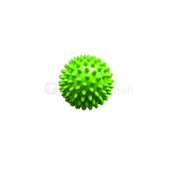 Qmed Masážna loptička - ježko, 7 cm (zelená)
