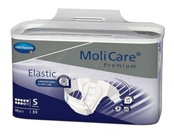 MoliCare Premium Elastic 9 kvapiek S Plienkové nohavičky zalepovacie