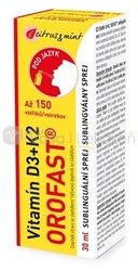 Axonia Vitamín D3+K2 Orofast