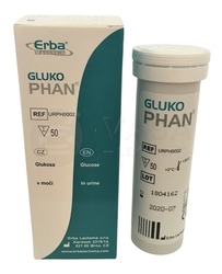 Glukophan Diagnostické prúžky na moč