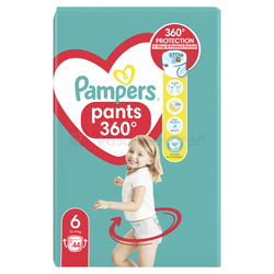 Pampers Active Baby Pants 6 Detské plienkové nohavičky (13 - 19 kg)