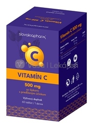 Slovakiapharm Vitamín C 500 mg so šípkami