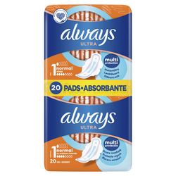 Always Ultra Normal Plus Hygienické vložky (Duopack)