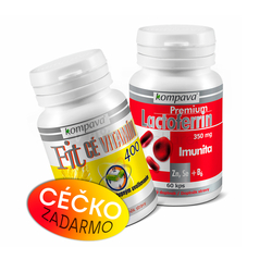 Kompava Premium Lactoferrin + Vitamín C