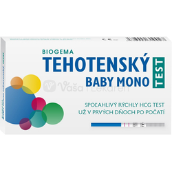 Biogema Baby test Mono Prúžkový tehotenský test