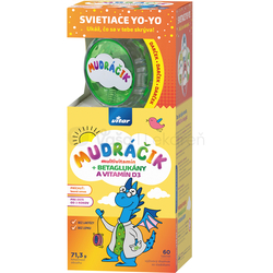 Vitar MUDRÁČIK Multivitamín + betaglukány a vitamín D3 + Darček