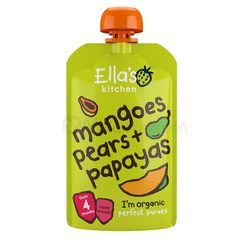Ella´s Kitchen BIO Mango, hruška a papája (od ukončeného 4. mesiaca)
