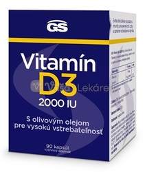 GS Vitamín D3 2000 IU