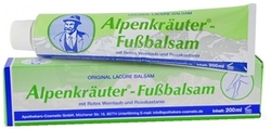 Apothhekers Cosmetic Alpenkräuter Fussbalsam Balzam s pagaštanom konským a červenou révou