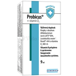 GENERICA Probicus + vitamin D3