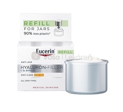 Eucerin Hyaluron-Filler + 3x Effect Denný anti-age krém na všetky typy pleti SPF30 (Náhradná náplň)